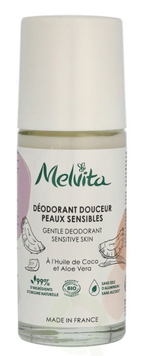 Melvita Les Essentiels Deodorant Roll-On 50 ml For Sensitive Skin in the group BEAUTY & HEALTH / Fragrance & Perfume / Deodorants / Deodorant for men at TP E-commerce Nordic AB (D25319)