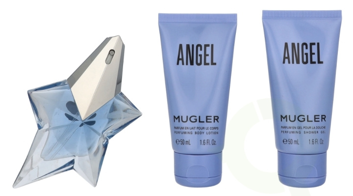 Thierry Mugler Angel Giftset 125 ml Edp Spray 25ml/Body Lotion 50ml/Shower Gel 50ml in the group BEAUTY & HEALTH / Fragrance & Perfume / Perfumes / Perfume sets at TP E-commerce Nordic AB (D25331)