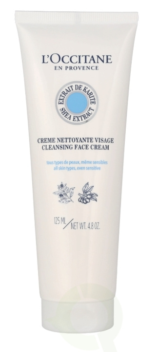 L\'Occitane Shea Cleansing Face Cream 125 ml All Skin Types, Even Sensitive in the group BEAUTY & HEALTH / Skin care / Face / Skin serum at TP E-commerce Nordic AB (D25385)