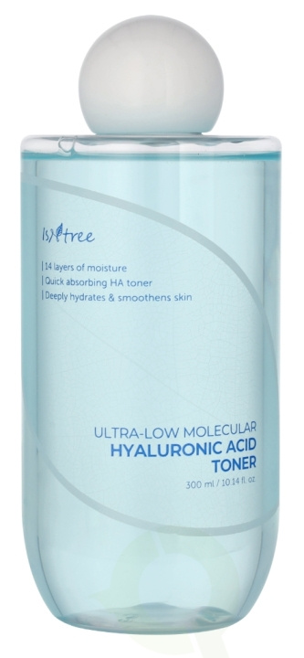 Isntree Ultra-Low Molecular Hyaluronic Acid Toner 300 ml in the group BEAUTY & HEALTH / Skin care / Face / Face Water & Facemist at TP E-commerce Nordic AB (D25413)