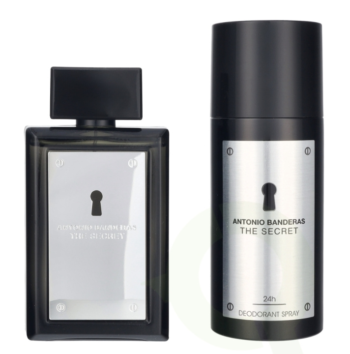 Antonio Banderas A. Banderas The Secret Giftset 250 ml Edt Spray 100 ml/Deo Spray 150 ml in the group BEAUTY & HEALTH / Fragrance & Perfume / Perfumes / Perfume sets at TP E-commerce Nordic AB (D25422)