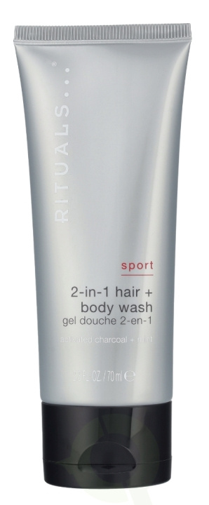 Rituals Sport 2-in-1 Shampoo & Body Wash 70 ml in the group BEAUTY & HEALTH / Hair & Styling / Hair care / Schampoo at TP E-commerce Nordic AB (D25503)