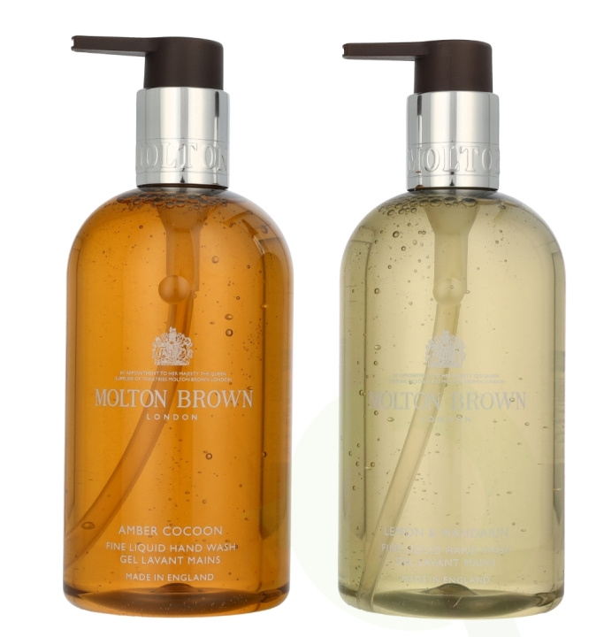 Molton Brown Woody & Citrus Hand Care Duo Set 600 ml 2 x 300 ml in the group BEAUTY & HEALTH / Manicure / Pedicure / Hand Creams at TP E-commerce Nordic AB (D25513)