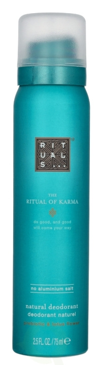 Rituals Karma Natural Deodorant 75 ml in the group BEAUTY & HEALTH / Fragrance & Perfume / Deodorants / Deodorant for men at TP E-commerce Nordic AB (D25636)