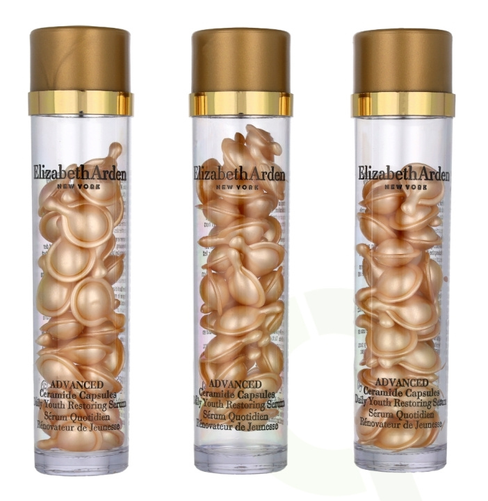 Elizabeth Arden E.Arden Advanced Ceramide Capsules Face 42 ml 3x30 Pcs-Daily Youth Restoring Serum in the group BEAUTY & HEALTH / Skin care / Face / Skin serum at TP E-commerce Nordic AB (D25683)