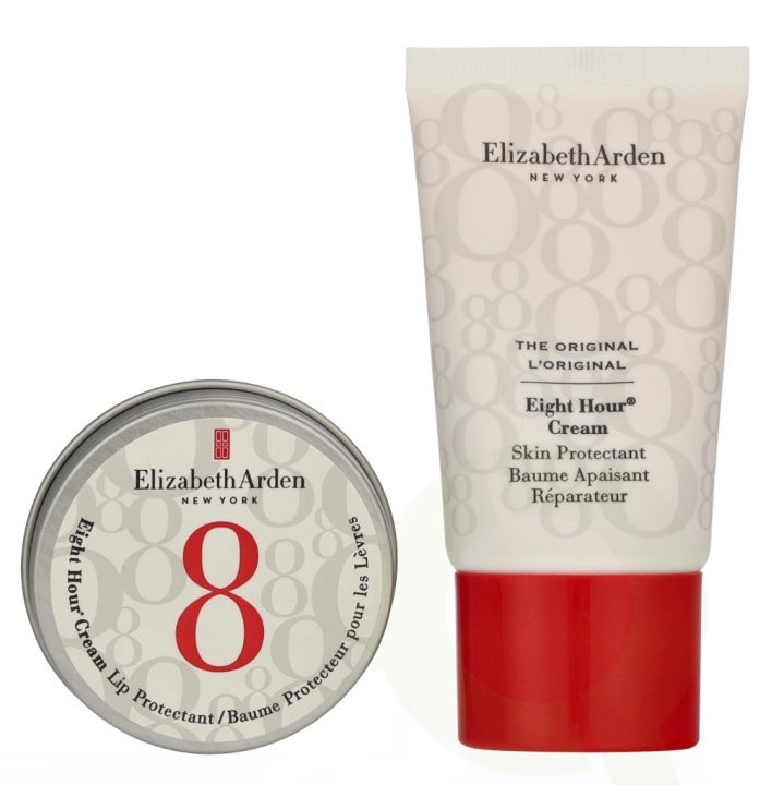 Elizabeth Arden E.Arden 8 Hour Cream Heroes Set 28 ml Lip Protectant 13 ml/Skin Protectant 15 ml in the group BEAUTY & HEALTH / Skin care / Face / Day cream at TP E-commerce Nordic AB (D25685)