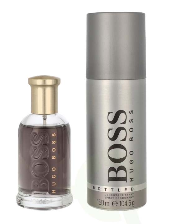 Hugo Boss Bottled Giftset 200 ml Edp Spray 50ml/Deodorant Spray 150ml in the group BEAUTY & HEALTH / Fragrance & Perfume / Perfumes / Perfume sets at TP E-commerce Nordic AB (D25694)