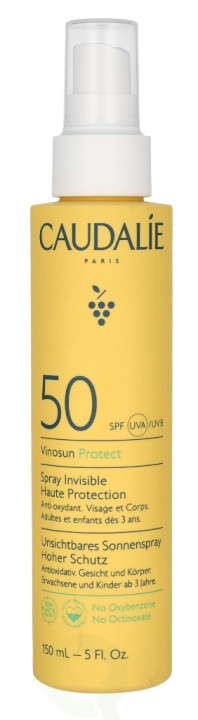 Caudalie Vinosun Protect Invisible High Protect. Spray SPF50 150 ml in the group BEAUTY & HEALTH / Skin care / Tanning / Sunscreen at TP E-commerce Nordic AB (D25734)