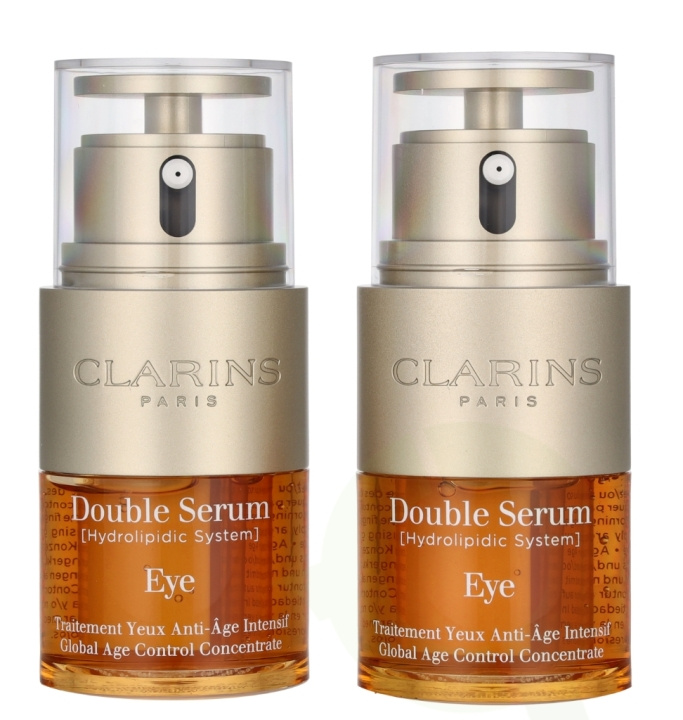 Clarins Double Serum Eye 40 ml 2x20ml in the group BEAUTY & HEALTH / Skin care / Face / Skin serum at TP E-commerce Nordic AB (D25736)