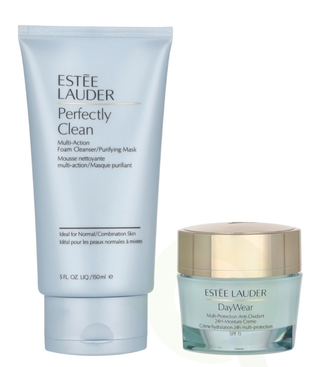 Estee Lauder DayWear Spring Set 200 ml DayWear Multi-Protection Anti-Oxidant 24H-Moisture Creme SPF15 50ml/Perfectly Clean Multi-Action Foam Cleanser/Moisture Mask 150ml in the group BEAUTY & HEALTH / Skin care / Face / Day cream at TP E-commerce Nordic AB (D25779)