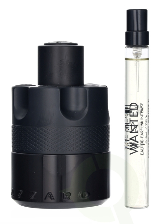 Azzaro The Most Wanted Giftset 60 ml Edp Spray 50ml/Edp Spray 10ml in the group BEAUTY & HEALTH / Fragrance & Perfume / Perfumes at TP E-commerce Nordic AB (D25782)