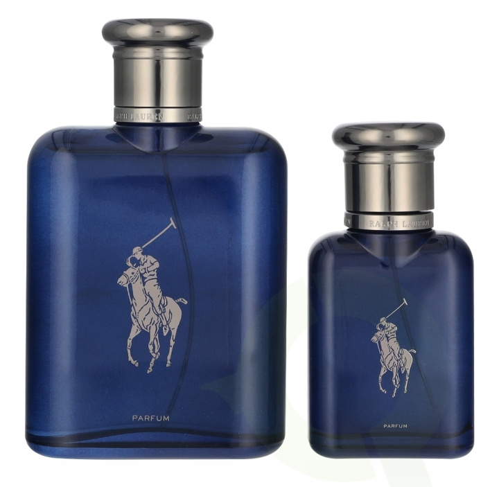 Ralph Lauren Men\'s Polo Blue Parfum Giftset 165 ml Edp Spray 125ml/Edp Spray 40ml in the group BEAUTY & HEALTH / Fragrance & Perfume / Perfumes / Perfume for him at TP E-commerce Nordic AB (D25785)