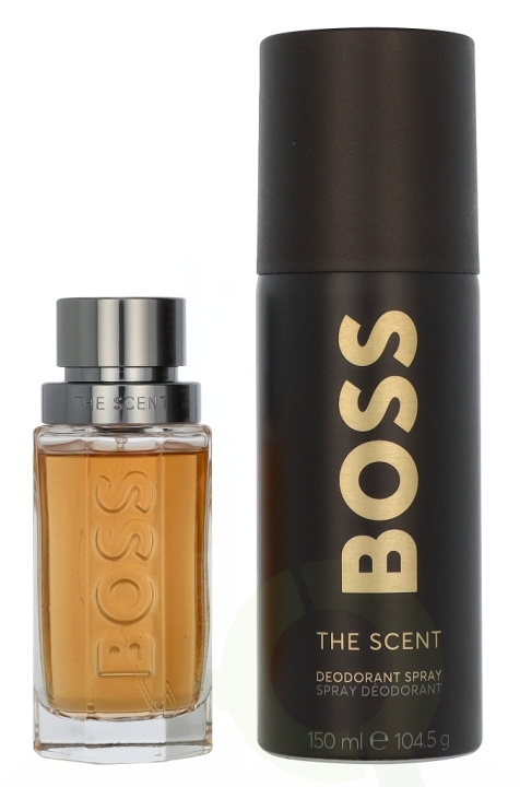 Hugo Boss The Scent Giftset 200 ml Edt Spray 50ml/Deodorant Spray 150ml in the group BEAUTY & HEALTH / Fragrance & Perfume / Perfumes / Perfume for him at TP E-commerce Nordic AB (D25868)