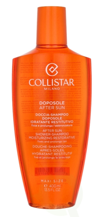 Collistar After Sun Shower-Shampoo Moist. Rest. 400 ml in the group BEAUTY & HEALTH / Hair & Styling / Hair care / Schampoo at TP E-commerce Nordic AB (D25939)