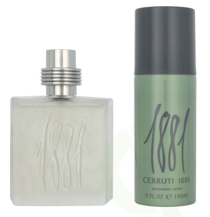 Cerruti 1881 Pour Homme Giftset 250 ml Edt Spray 100ml/Deo Spray 150ml in the group BEAUTY & HEALTH / Fragrance & Perfume / Perfumes / Perfume for him at TP E-commerce Nordic AB (D25957)