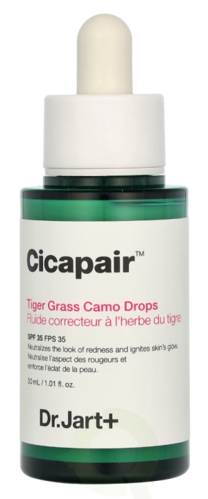 Dr. Jart + Cicapair Tiger Grass Camo Drops SPF35 30 ml in the group BEAUTY & HEALTH / Skin care / Face / Skin serum at TP E-commerce Nordic AB (D26025)