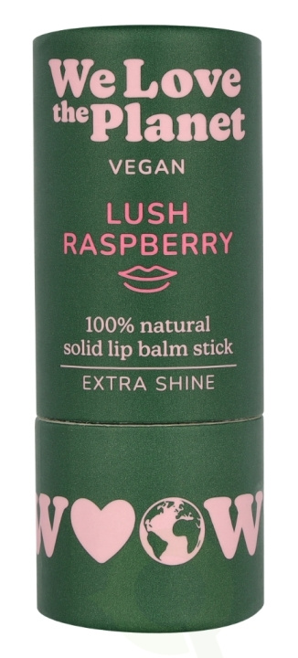 We Love The Planet Lip Balm 4.9 g Lush Raspberry in the group BEAUTY & HEALTH / Makeup / Lips / Lip balm at TP E-commerce Nordic AB (D26070)