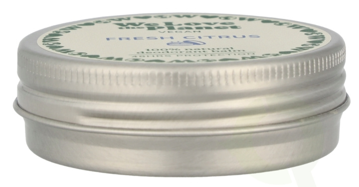 We Love The Planet Vegan Deodorant Balm 35 g Fresh Citrus in the group BEAUTY & HEALTH / Fragrance & Perfume / Deodorants at TP E-commerce Nordic AB (D26076)