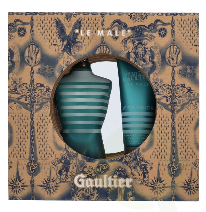 Jean Paul Gaultier Le Male Giftset 200 ml Edt Spray 125ml/Shower Gel 75ml in the group BEAUTY & HEALTH / Fragrance & Perfume / Perfumes / Perfume sets at TP E-commerce Nordic AB (D26094)