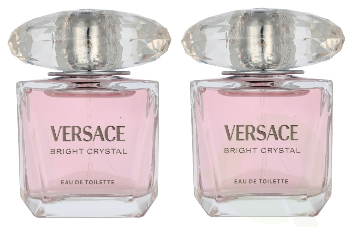 Versace Bright Crystal Giftset 60 ml edt spray 30ml/edt spray 30ml in the group BEAUTY & HEALTH / Fragrance & Perfume / Perfumes / Perfume for her at TP E-commerce Nordic AB (D26147)