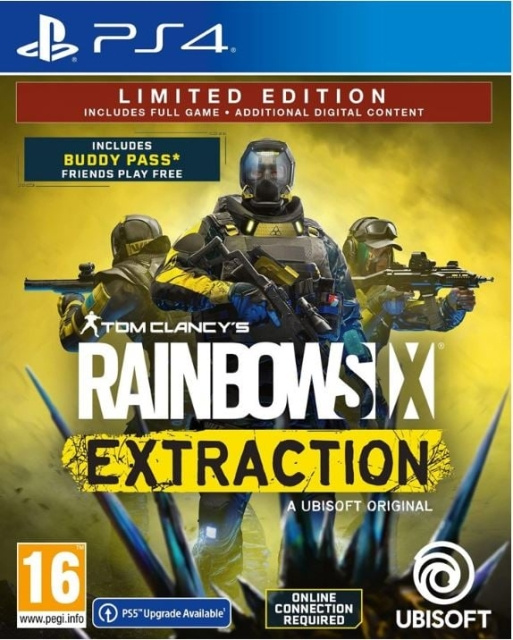 Tom Clancy\'s Rainbow six: Extraction (Limited Edition) (FR/NL/Multi in Game) (PS4) in the group HOME ELECTRONICS / Game consoles & Accessories / Sony PlayStation 4 / Games at TP E-commerce Nordic AB (D26228)