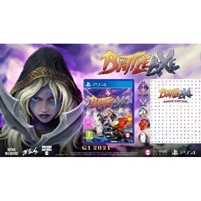Battle Axe (Pin Badges Set) (PS4) in the group HOME ELECTRONICS / Game consoles & Accessories / Sony PlayStation 4 / Games at TP E-commerce Nordic AB (D26269)