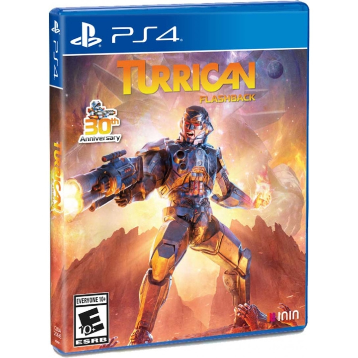Turrican Flashback (PS4) in the group HOME ELECTRONICS / Game consoles & Accessories / Sony PlayStation 4 / Games at TP E-commerce Nordic AB (D26297)