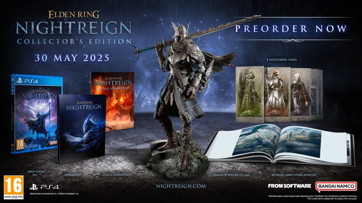 Elden Ring Nightreign (Collector Edition) (PS4) in the group HOME ELECTRONICS / Game consoles & Accessories / Sony PlayStation 4 / Games at TP E-commerce Nordic AB (D26325)