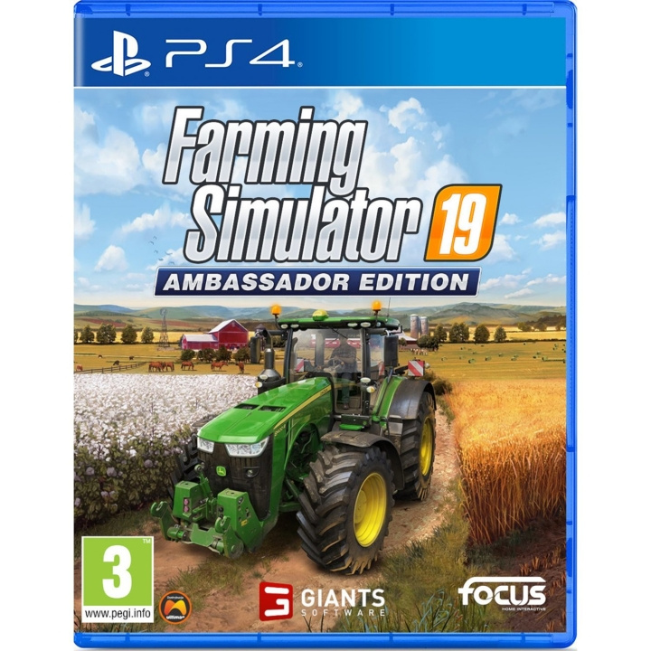 Farming Simulator 19 - Ambassador Edition (PS4) in the group HOME ELECTRONICS / Game consoles & Accessories / Sony PlayStation 4 / Games at TP E-commerce Nordic AB (D26347)