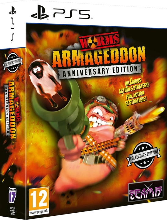 Worms Armageddon Anniversary Collector\'s Edition (PS5) in the group HOME ELECTRONICS / Game consoles & Accessories / Sony PlayStation 5 / Games at TP E-commerce Nordic AB (D26367)