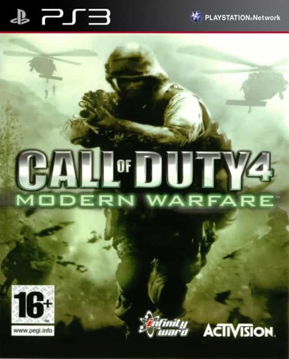 CALL OF DUTY 4: Modern Warfare in the group HOME ELECTRONICS / Game consoles & Accessories / Sony PlayStation 3 at TP E-commerce Nordic AB (D26368)