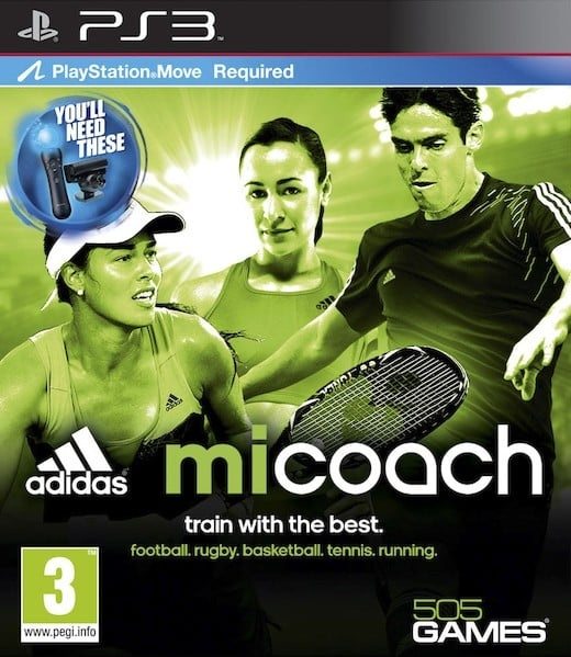 Adidas miCoach: The Basics in the group HOME ELECTRONICS / Game consoles & Accessories / Sony PlayStation 3 at TP E-commerce Nordic AB (D26372)