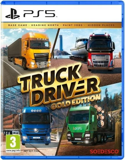 Truck Driver: Gold Edition (PS5) in the group HOME ELECTRONICS / Game consoles & Accessories / Sony PlayStation 5 / Games at TP E-commerce Nordic AB (D26404)