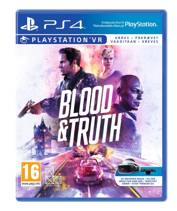 Blood & Truth (PSVR) (Nordic) (PS4) in the group HOME ELECTRONICS / Game consoles & Accessories / Sony PlayStation 4 / Games at TP E-commerce Nordic AB (D26432)