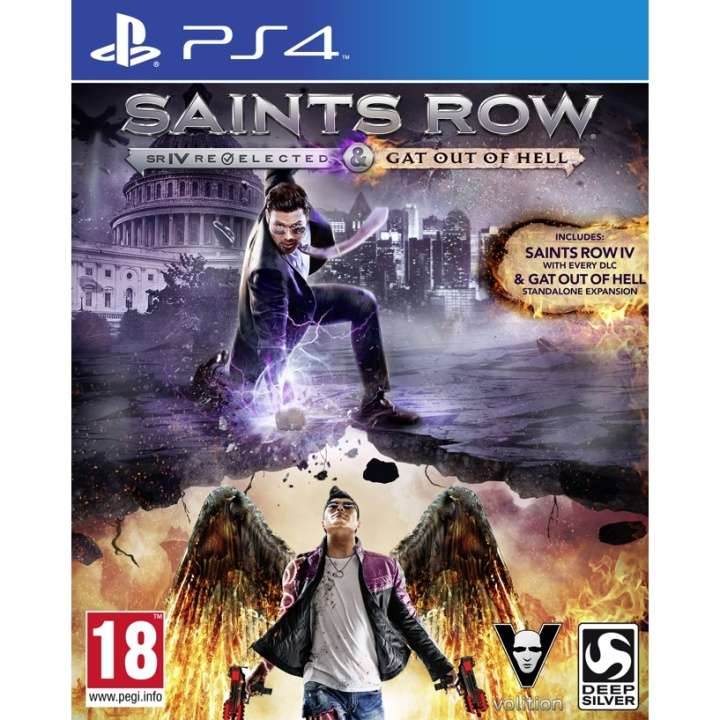 Saints Row IV Re-Elected: Gat Out of Hell (PS4) in the group HOME ELECTRONICS / Game consoles & Accessories / Sony PlayStation 4 / Games at TP E-commerce Nordic AB (D26473)