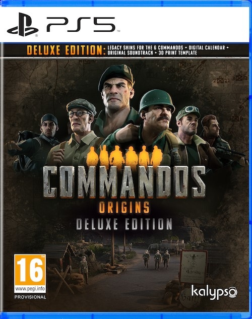 Commandos Origins (Deluxe Edition) (PS5) in the group HOME ELECTRONICS / Game consoles & Accessories / Sony PlayStation 5 / Games at TP E-commerce Nordic AB (D26497)