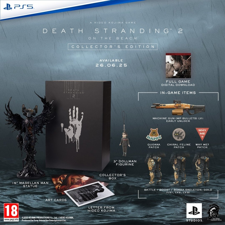 Death Stranding 2: On The Beach (Collectors Edition) (PS5) in the group HOME ELECTRONICS / Game consoles & Accessories / Sony PlayStation 5 / Games at TP E-commerce Nordic AB (D26523)