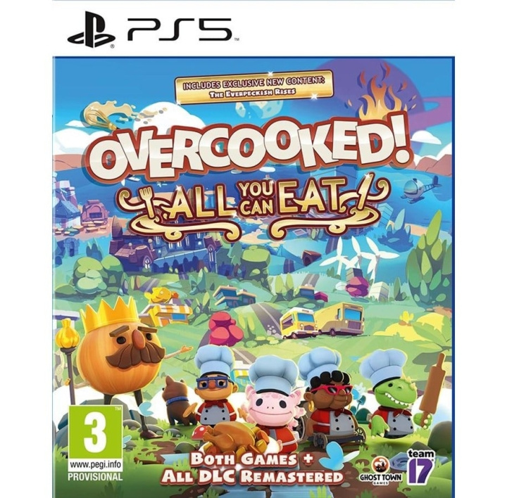Overcooked! All You Can Eat (PS5) in the group HOME ELECTRONICS / Game consoles & Accessories / Sony PlayStation 5 / Games at TP E-commerce Nordic AB (D26558)