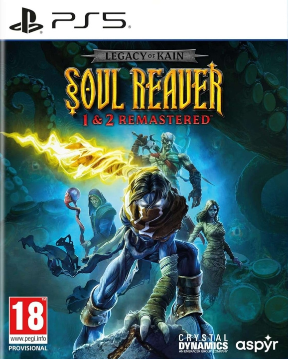Legacy of Kain Soul Reaver 1 and 2 Remastered (PS5) in the group HOME ELECTRONICS / Game consoles & Accessories / Sony PlayStation 5 / Games at TP E-commerce Nordic AB (D26559)