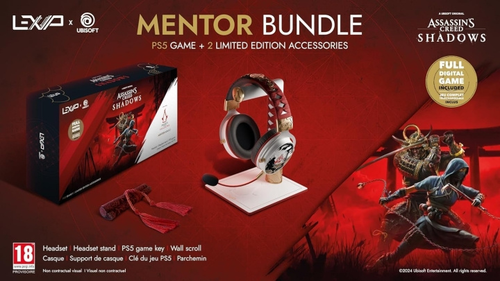 Assassin\'S Creed Shadows Mentor Box Ps5 Game Headset & Stand - Eu (PS5) in the group HOME ELECTRONICS / Game consoles & Accessories / Sony PlayStation 5 / Games at TP E-commerce Nordic AB (D26563)