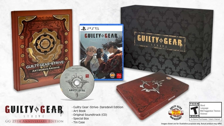 Guilty Gear: Strive (GG 25th Anniversary Box) (Import) (PS5) in the group HOME ELECTRONICS / Game consoles & Accessories / Sony PlayStation 5 / Games at TP E-commerce Nordic AB (D26577)