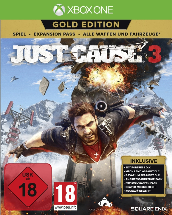 Just Cause 3 (Gold Edition) (DE/Multi in Game) (XONE) in the group HOME ELECTRONICS / Game consoles & Accessories / Xbox One / Games at TP E-commerce Nordic AB (D26652)