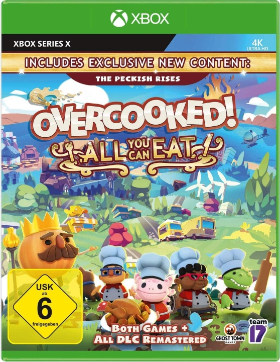 Overcooked! All You Can Eat (DE-Multi In Game) (XseriesX) in the group HOME ELECTRONICS / Game consoles & Accessories / Xbox Series X / Games at TP E-commerce Nordic AB (D26682)