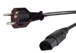 EURO Power Cable for Xbox 360 Slim (KETTLE LEAD) in the group HOME ELECTRONICS / Game consoles & Accessories / Xbox 360 at TP E-commerce Nordic AB (D26692)