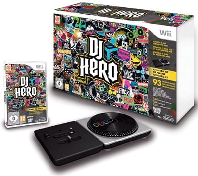 DJ Hero With Turntable Kit in the group HOME ELECTRONICS / Game consoles & Accessories / Nintendo Wii at TP E-commerce Nordic AB (D26694)