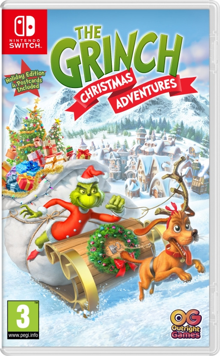 The Grinch: Christmas Adventures Incl. Postcard (Switch) in the group HOME ELECTRONICS / Game consoles & Accessories / Nintendo Switch / Games at TP E-commerce Nordic AB (D26745)