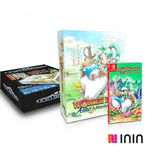 Wonder Boy: Asha in Monsterland Ultra Collectors Edition - (Strictly Limited Games) (Switch) in the group HOME ELECTRONICS / Game consoles & Accessories / Nintendo Switch / Games at TP E-commerce Nordic AB (D26762)