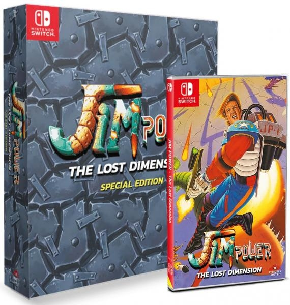 Jim Power The Lost Dimension Special Limited Edition (Strictly Limited) (Switch) in the group HOME ELECTRONICS / Game consoles & Accessories / Nintendo Switch / Games at TP E-commerce Nordic AB (D26768)