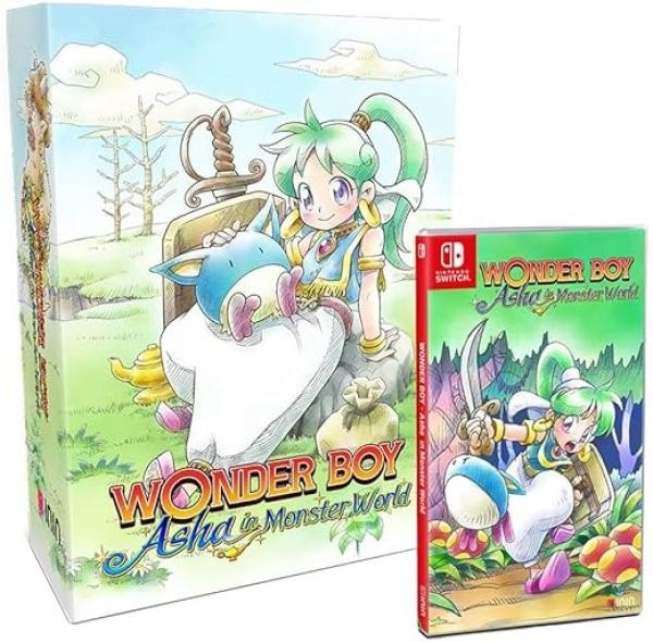 Wonder Boy: Asha in Monster World Collectors Edition (Switch) in the group HOME ELECTRONICS / Game consoles & Accessories / Nintendo Switch / Games at TP E-commerce Nordic AB (D26772)