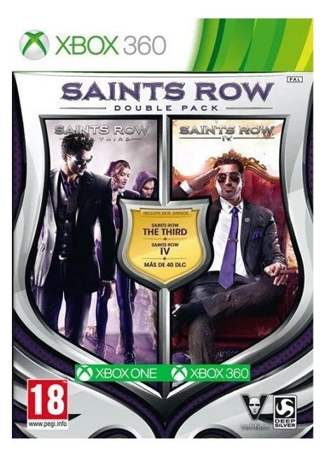 Saints Row Double Pack in the group HOME ELECTRONICS / Game consoles & Accessories / Xbox 360 at TP E-commerce Nordic AB (D26805)